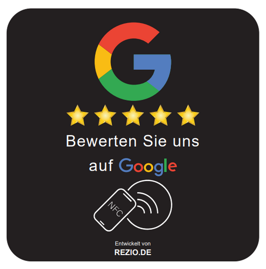 Schwarzes Google Rezio